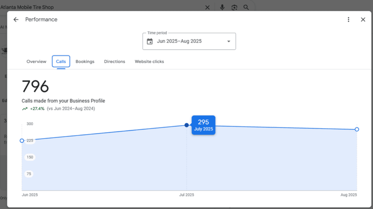 Atlanta Mobile Tire Shop - Regional SEO 2